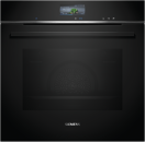 Siemens HS736G3B1 - iQ700, Einbau-Dampfbackofen, Schwarz/Edelstahl, 60 x 60 cm